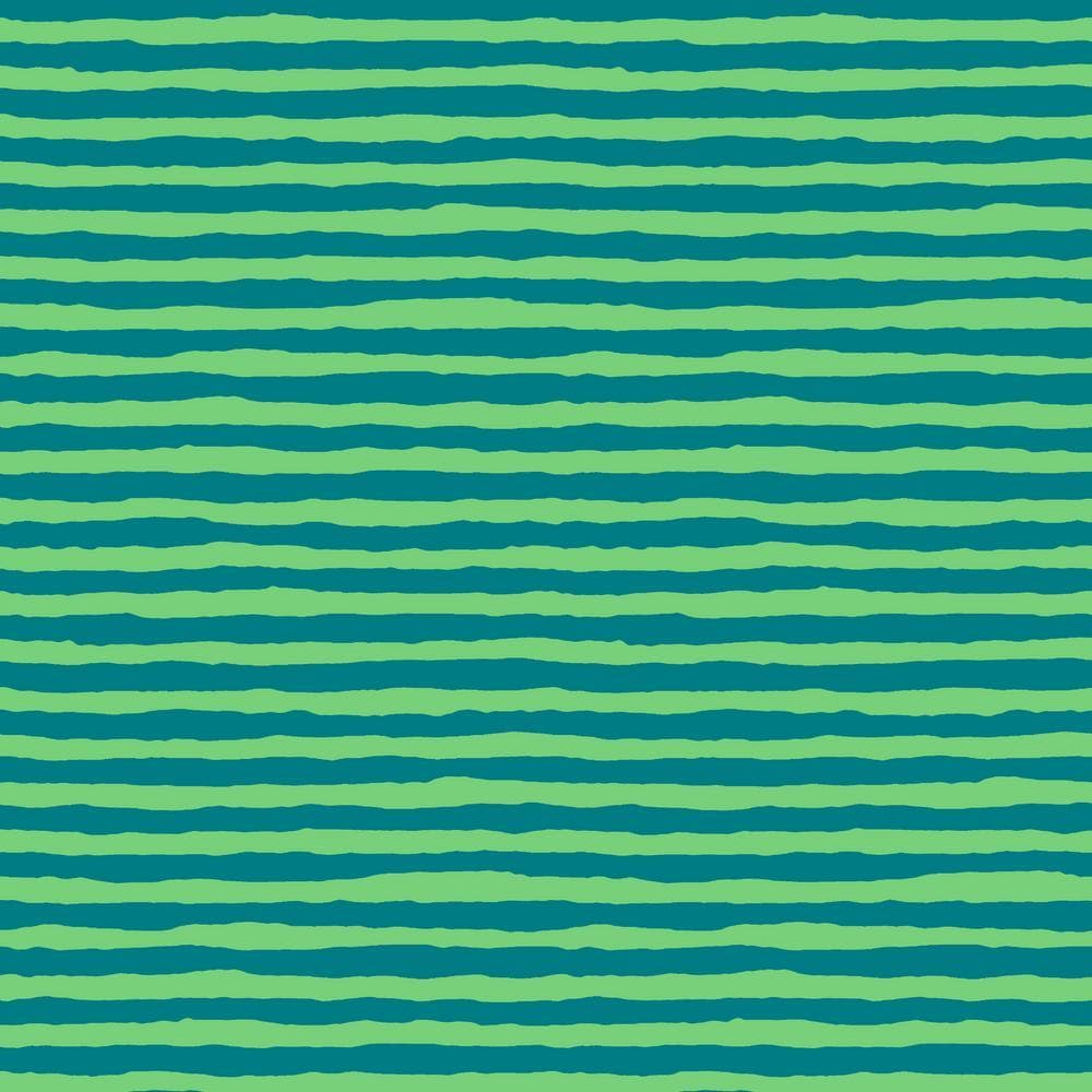 Kaffe Collective February 2024 -  Comb Stripe Teal PWBM084.TEAL