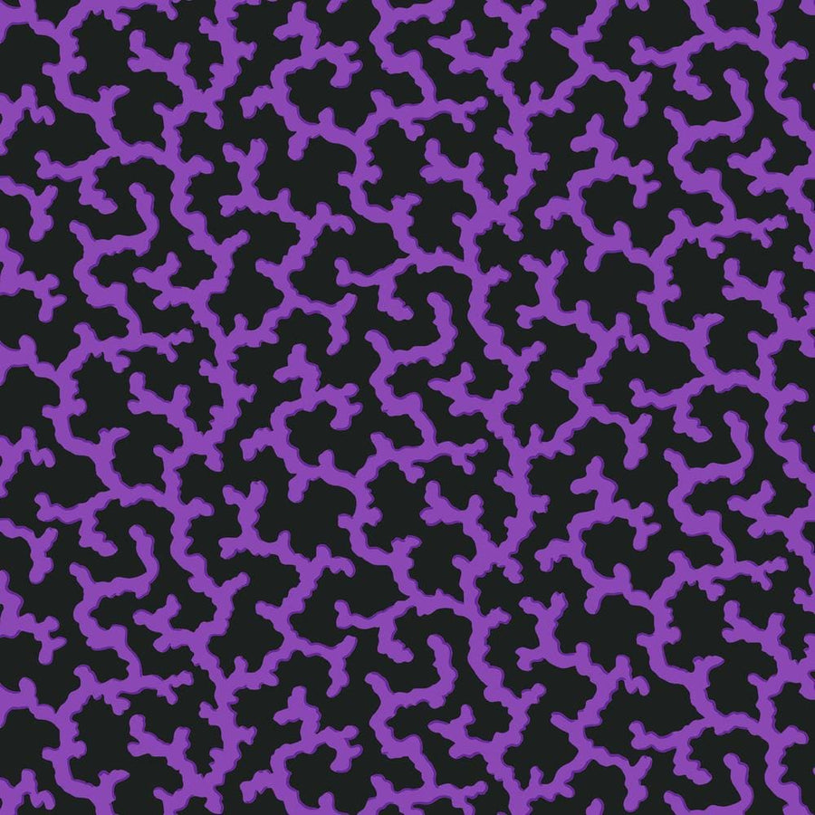 Kaffe Collective February 2024 -  Coral Purple PWPJ004.PURPLE