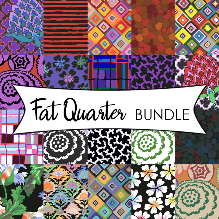 Kaffe Collective February 2024 - Dark Fat Quarter Bundle FB4FQGP.DARK