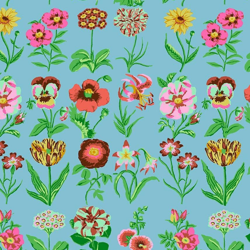 Kaffe Collective - Flower Studies Blue PWGP205.BLUE