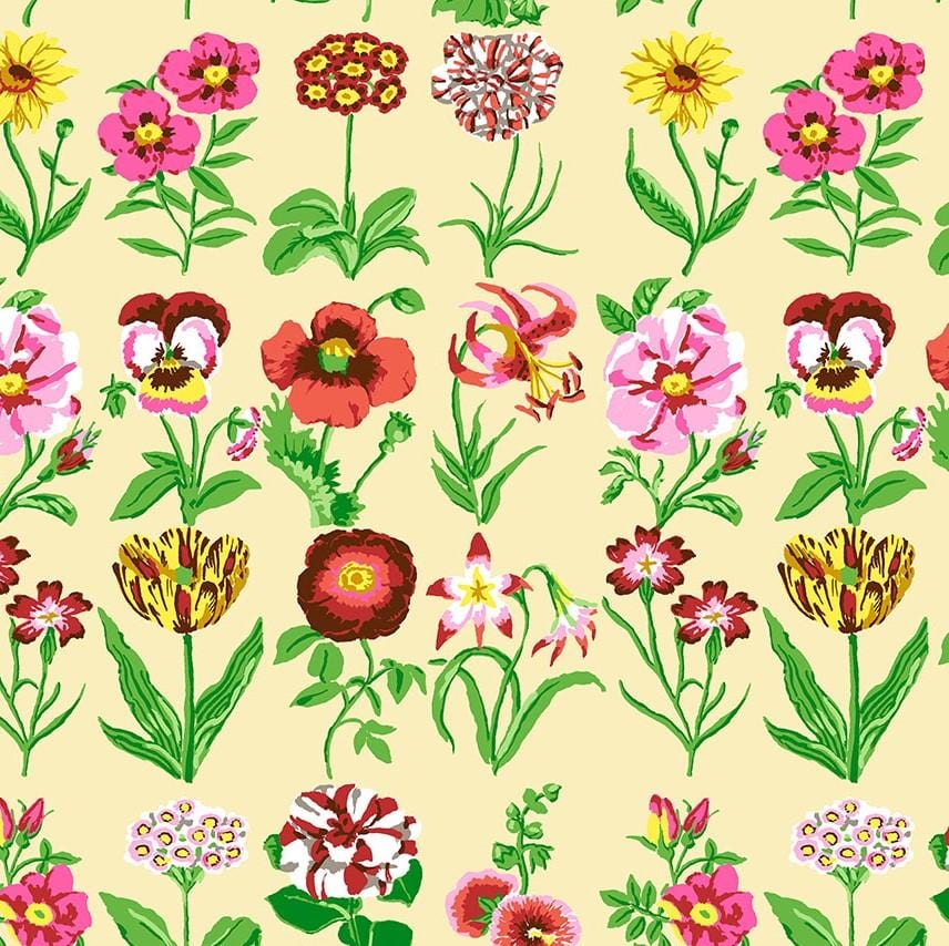 Kaffe Collective - Flower Studies Ecru PWGP205.ECRU