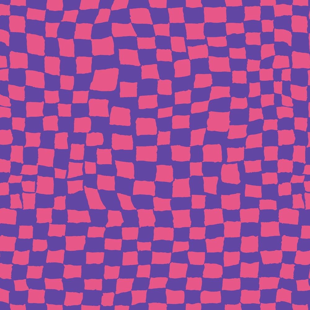 Kaffe Collective - Gameboard Purple PWBM095-PURPLE