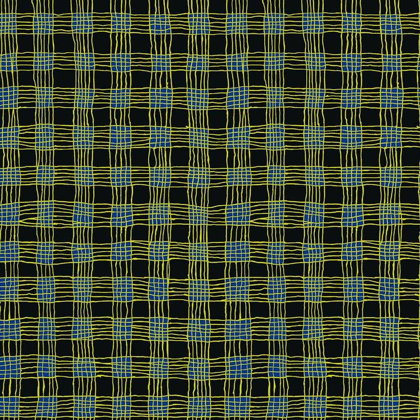 Kaffe Collective - Gingham Black PWBM089-BLACK