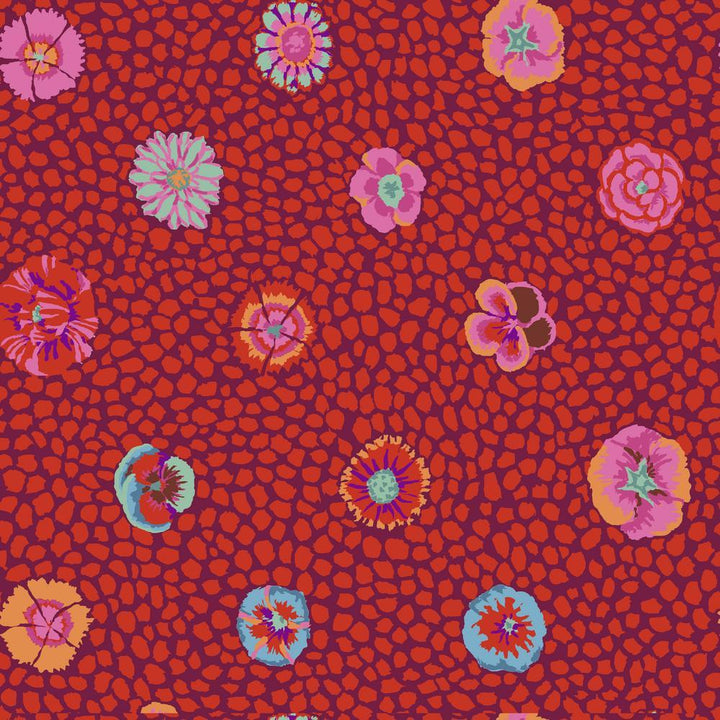 Kaffe Fassett Clasics- Guinea Flower - Red FSPWGP059.REDXX