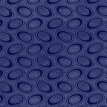 Kaffe Fassett Collective - Aboriginal Dot Indigo PWGP071.INDIG