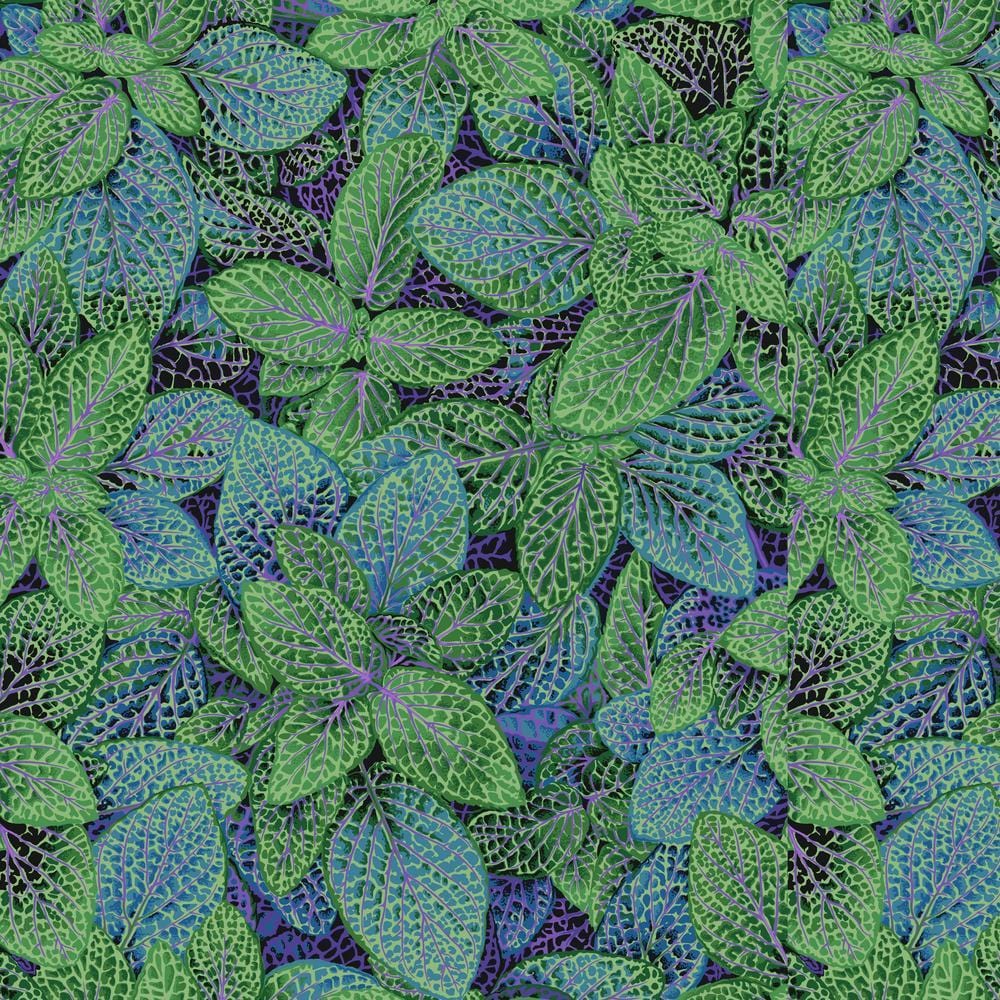 Kaffe Fassett Collective August 2024 - Fittonia Green PWPJ129.GREEN