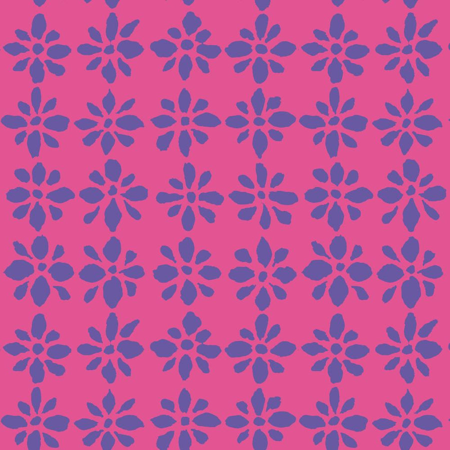 Kaffe Fassett Collective August 2024 - Snow Flower Pink PWBM094.PINK