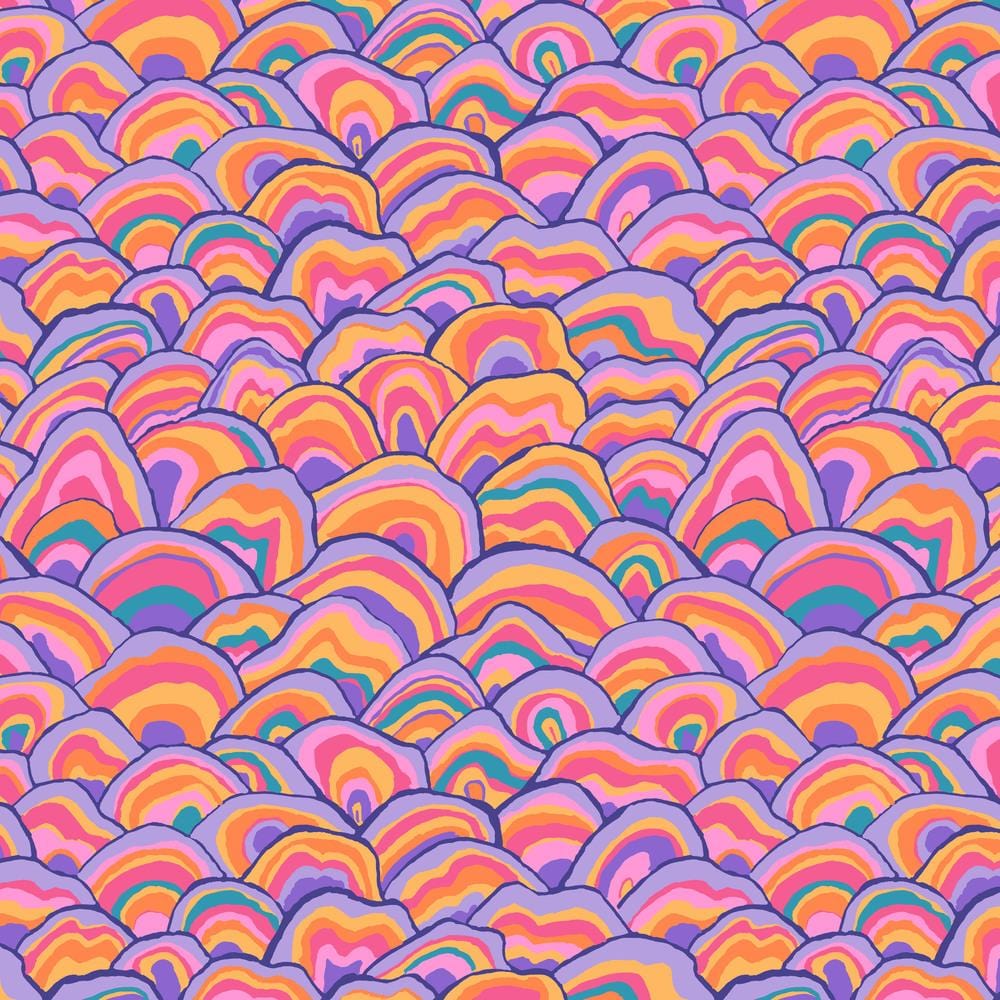 Kaffe Fassett Collective August 2024 - Wobble Pastel PWBM092.PASTEL