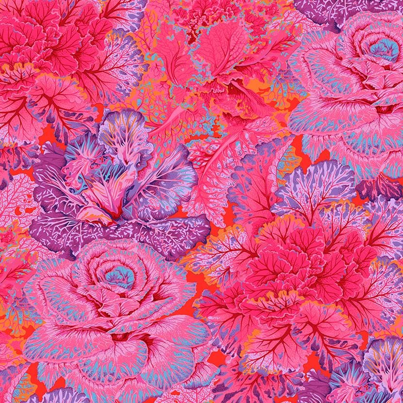 Kaffe Fassett Collective - Curly Kale Red PWPJ120.RED