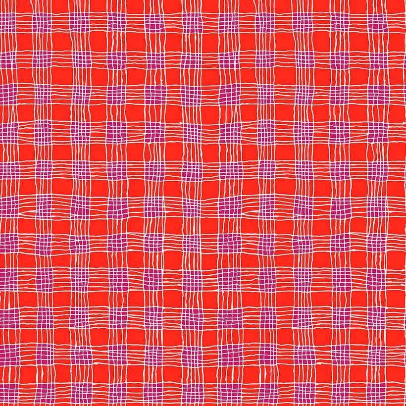 Kaffe Fassett Collective - Gingham Red PWBM089.RED