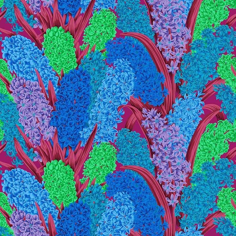 Kaffe Fassett Collective - Hyacinthus Blue PWPJ123.BLUE