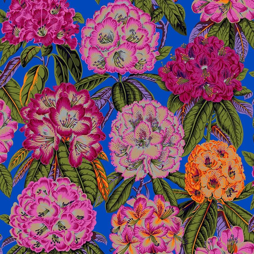 Kaffe Fassett Collective - Rhododendrons Magenta PWPJ124.MAGENTA