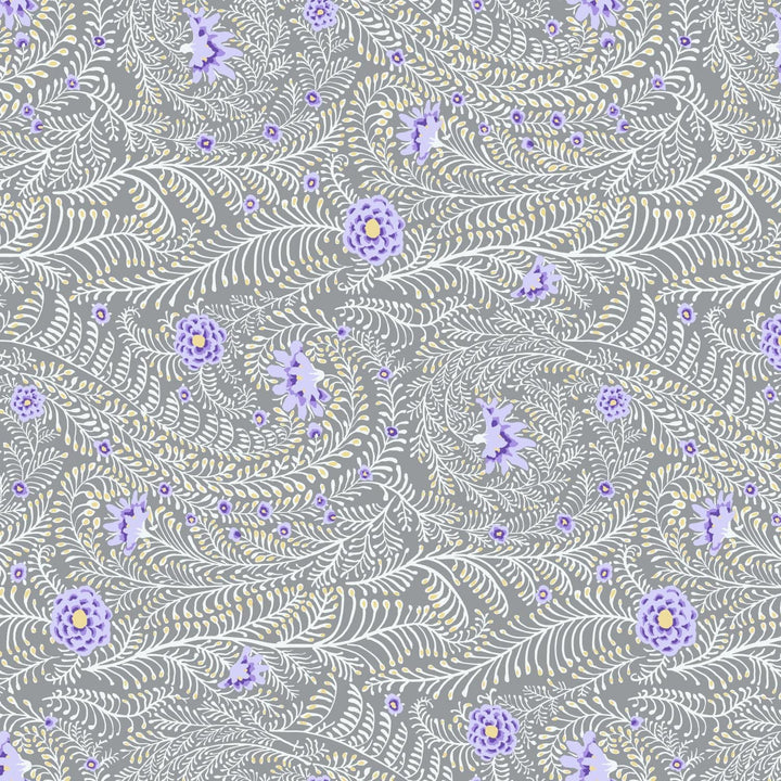 Kaffe Fassett Stash - Ferns Grey PWGP147.GREYX