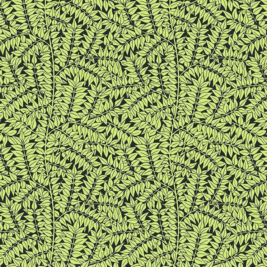Kaffe x Morris & Co. - Branches Black PWKW009.BLACK