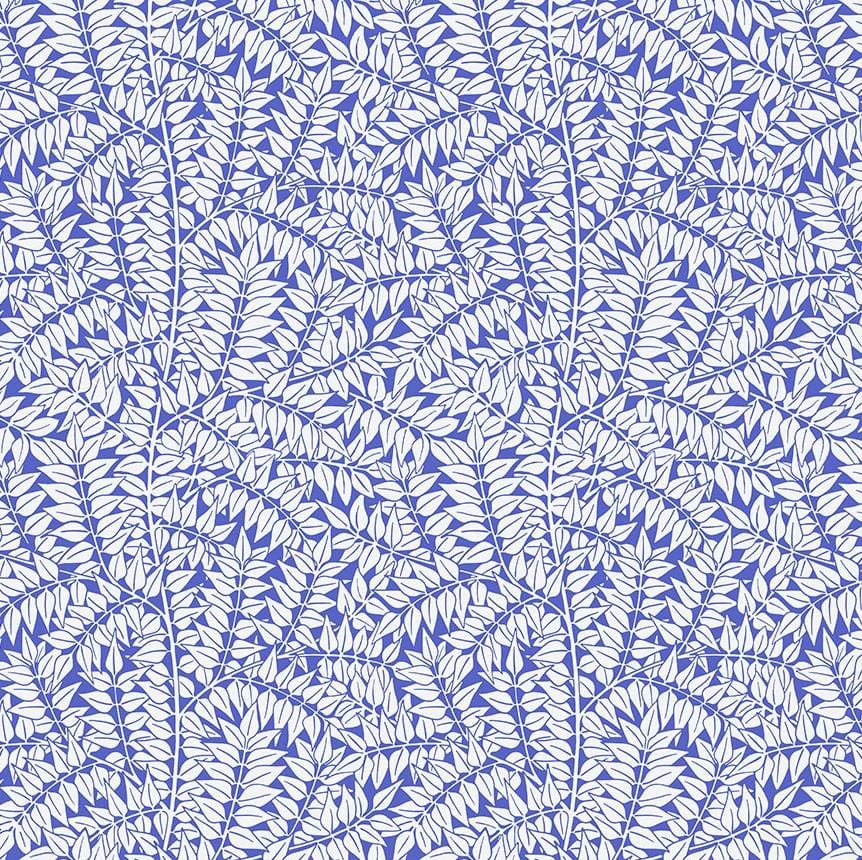 Kaffe x Morris & Co. - Branches Blue PWKW009.BLUE