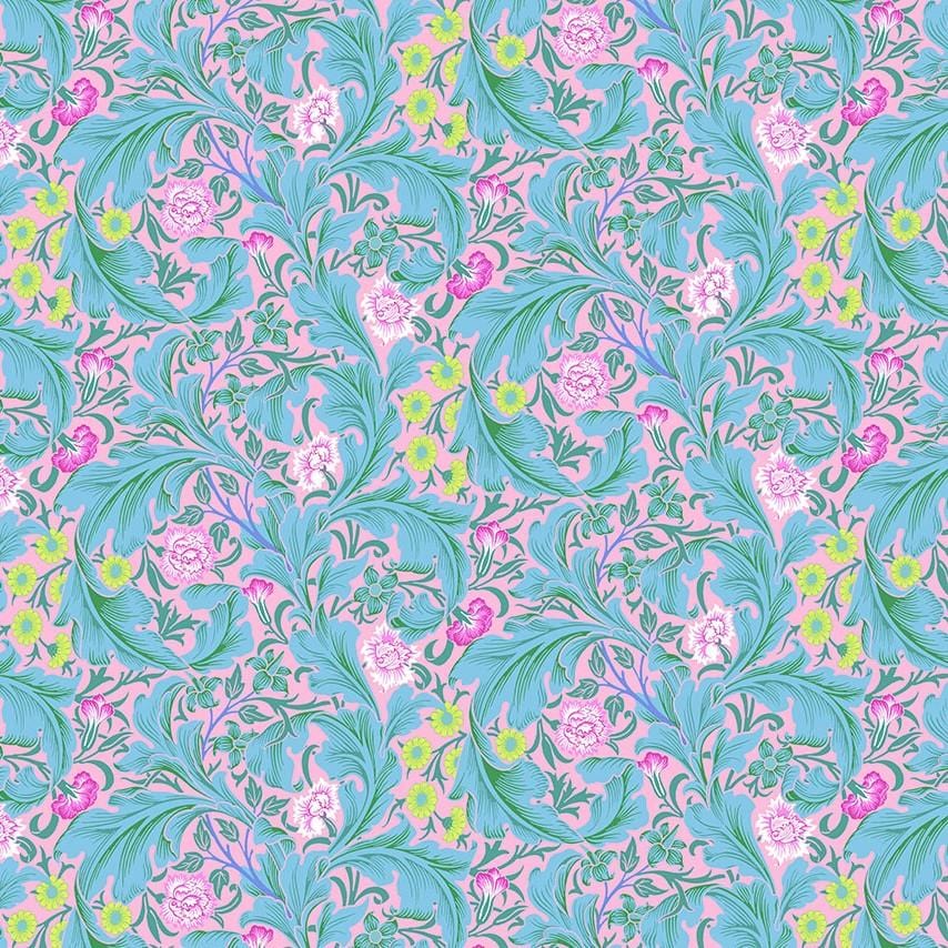 Kaffe x Morris & Co. - Leicester Aqua PWKW011.AQUA