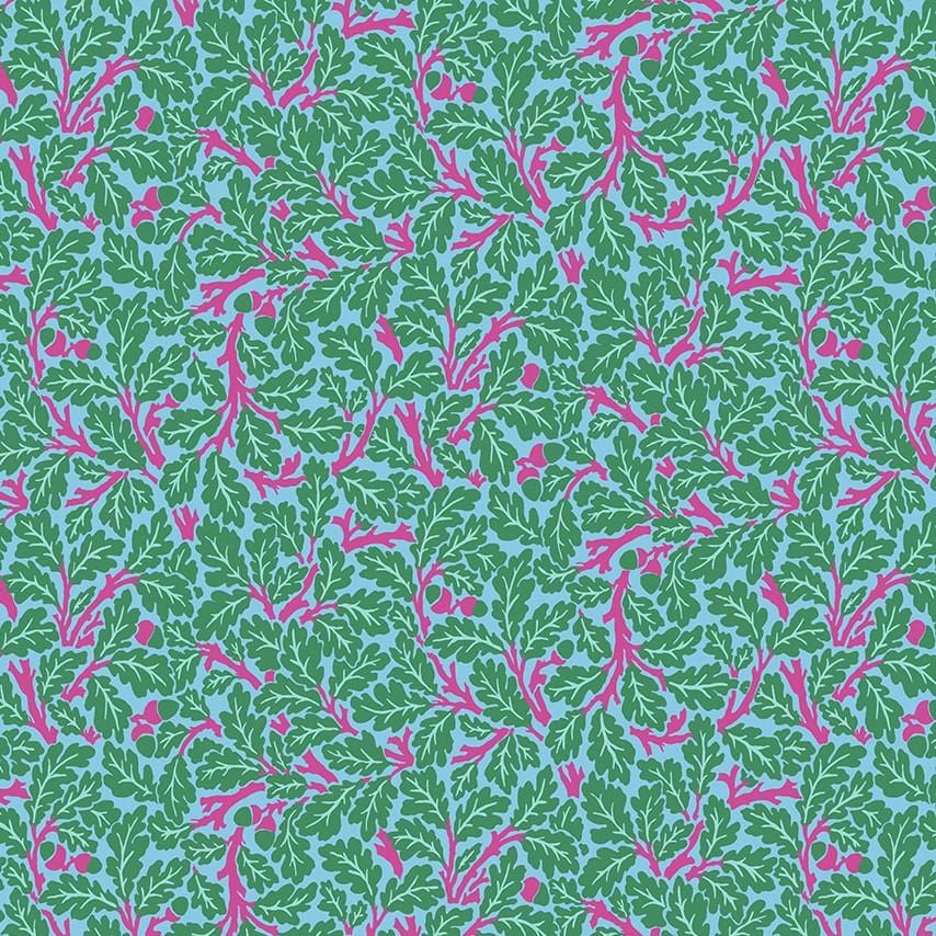 Kaffe x Morris & Co. - Oak Turquoise PWKW003.TURQ