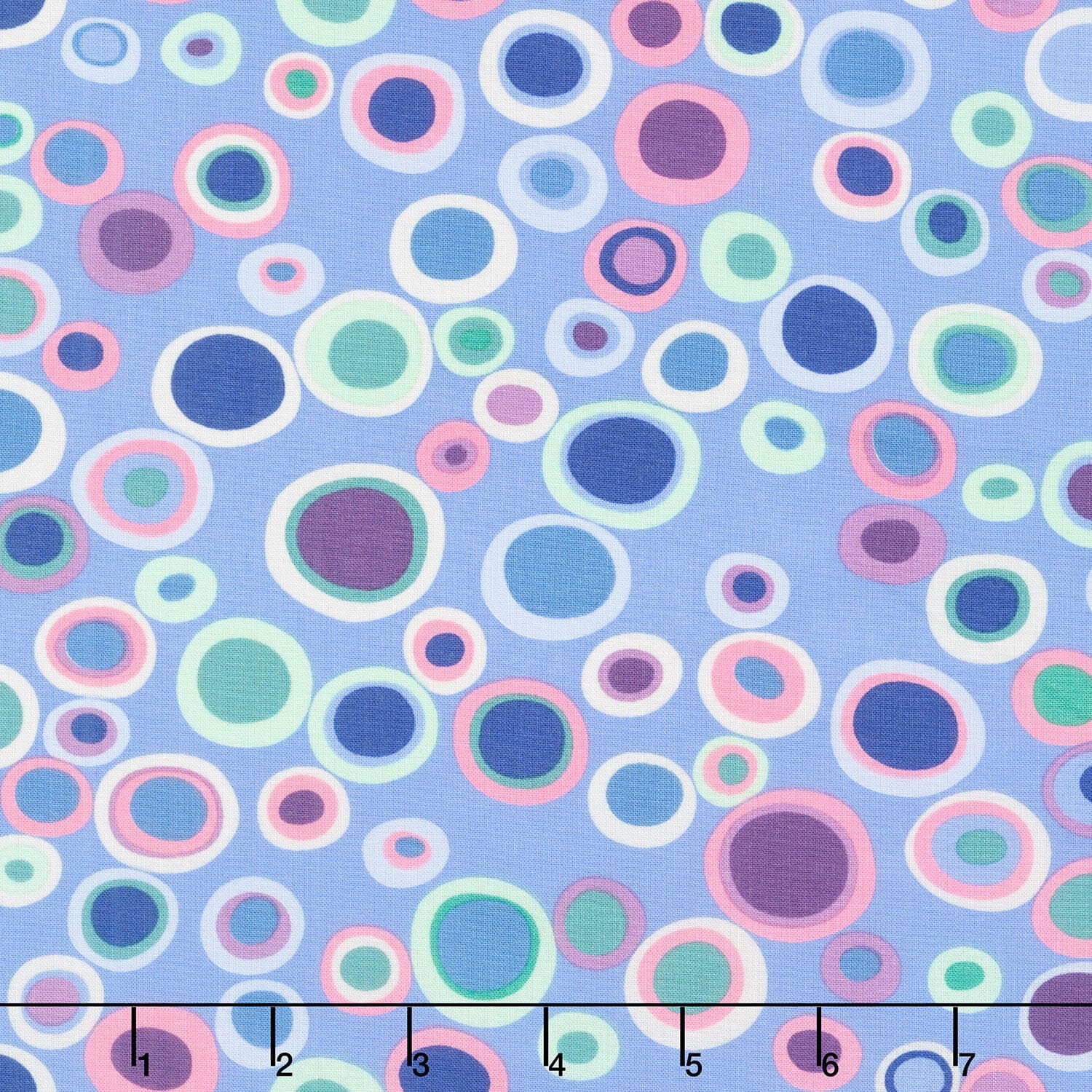 Magenta Floral Dance Cotton Fabric - From The Archives (FreeSpirit) PWGP012.MAGENTA