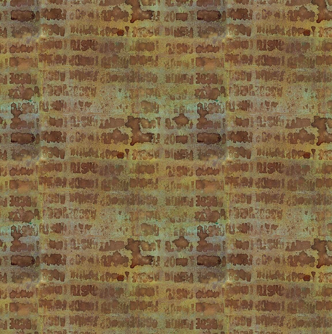 On Your Mark - Rust Alphabet City PWSE036.RUST