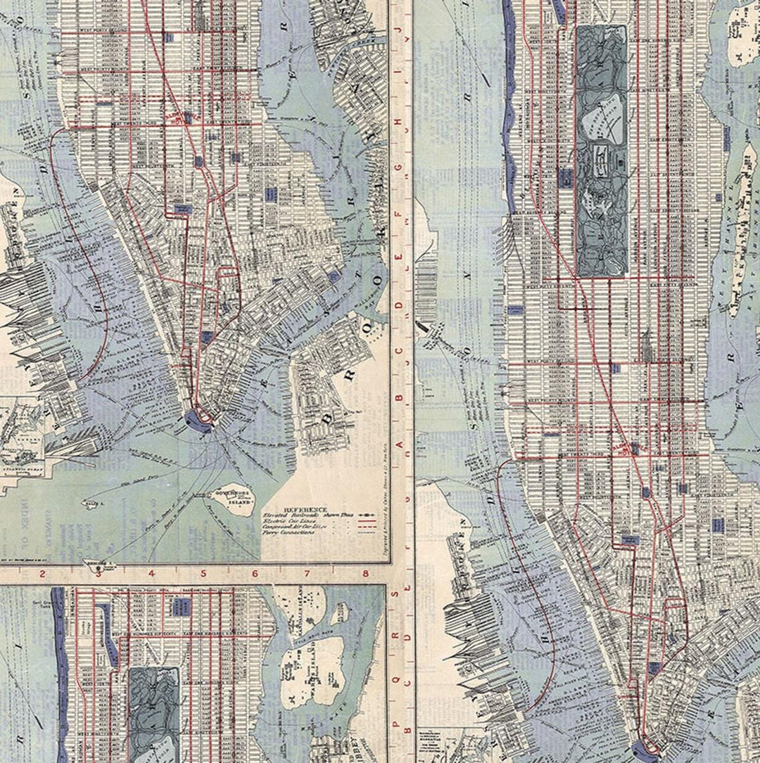 Palette Indigo - Indigo Map PWTH293.INDIGO