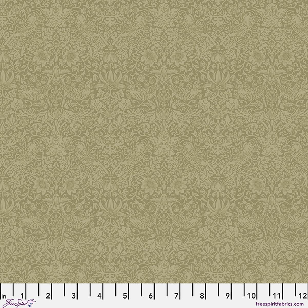 The Trellis Palette - Tonal Strawberry Thief Olive PWWM153-OLIVEFR