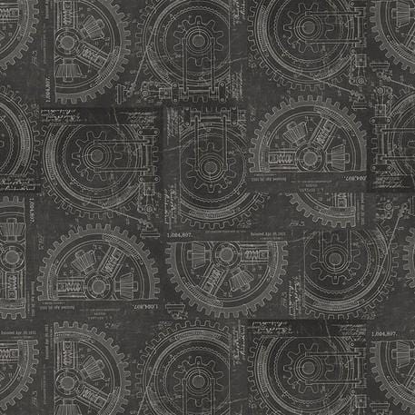 Tim Holtz Neutral Palette - Neutral Gears PWTH255.NEUTRAL