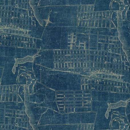 Tim Holtz Palette Blue - Blue Map PWTH283.BLUE