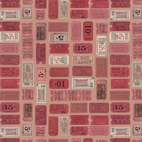 Tim Holtz Palette Red - Tickets PWTH222.RED