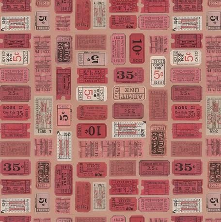 Tim Holtz Palette Red - Tickets PWTH222.RED