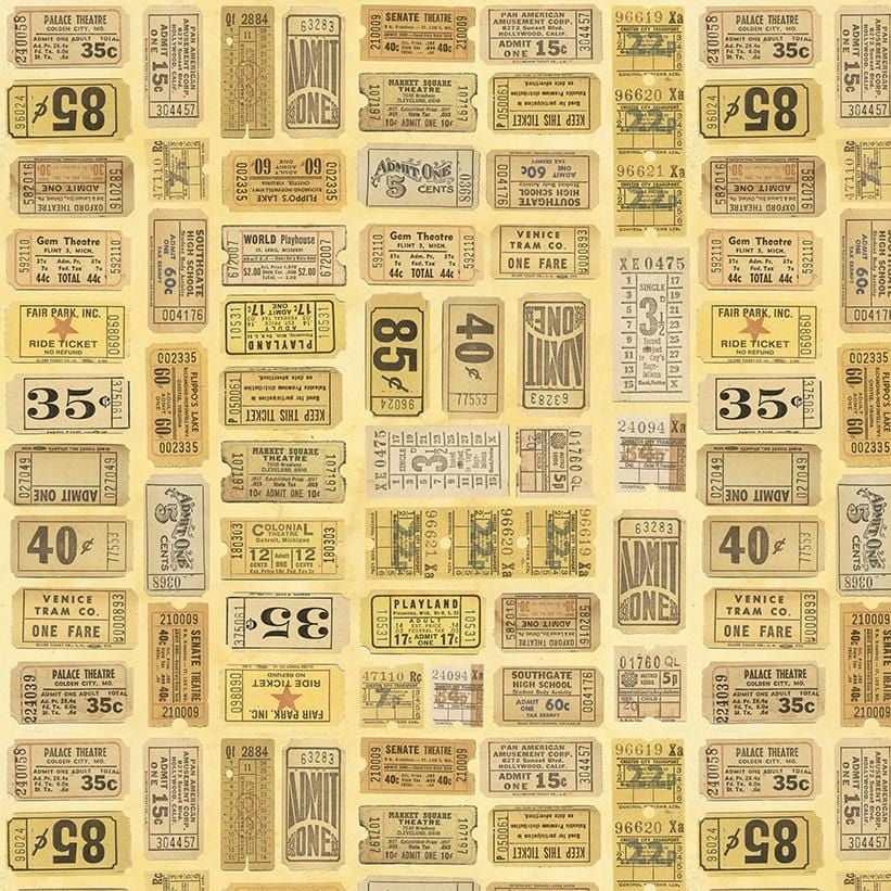 Tim Holtz Palette Yellow - Yellow Tickets PWTH242.YELLOW