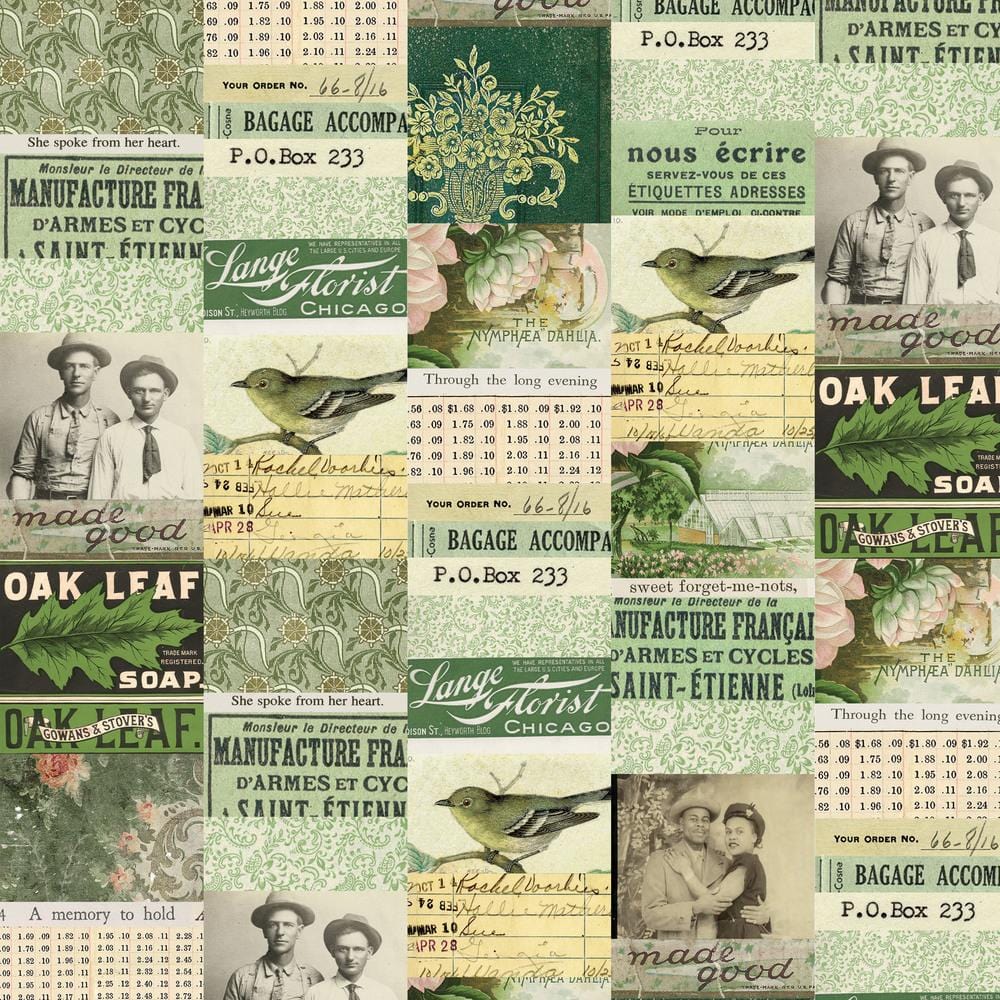 Tim Holtz Palettes Green - Collage PWTH260.GREEN