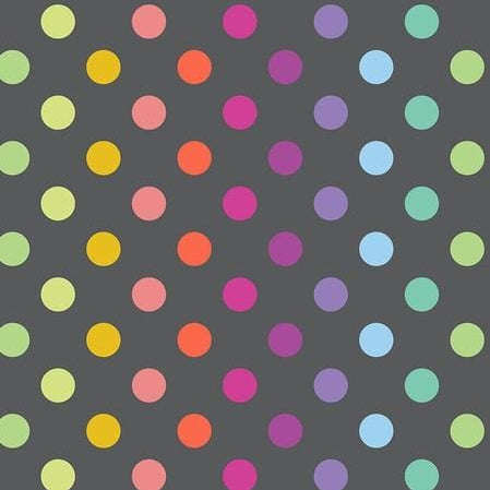 True Colors Graywork - Disco Poms - Carbon PWTP262.CARBON