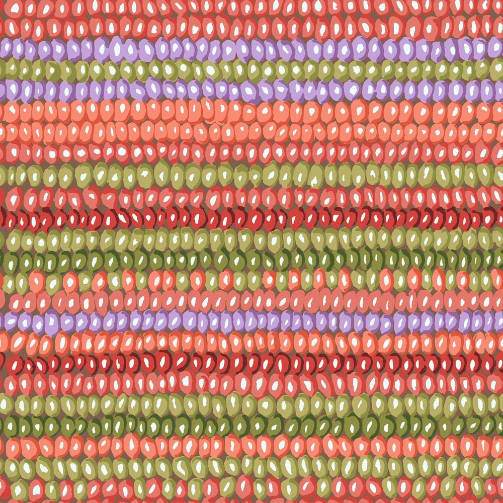 Vintage - Bead Stripe Jungle PWGP050.JUNGLE