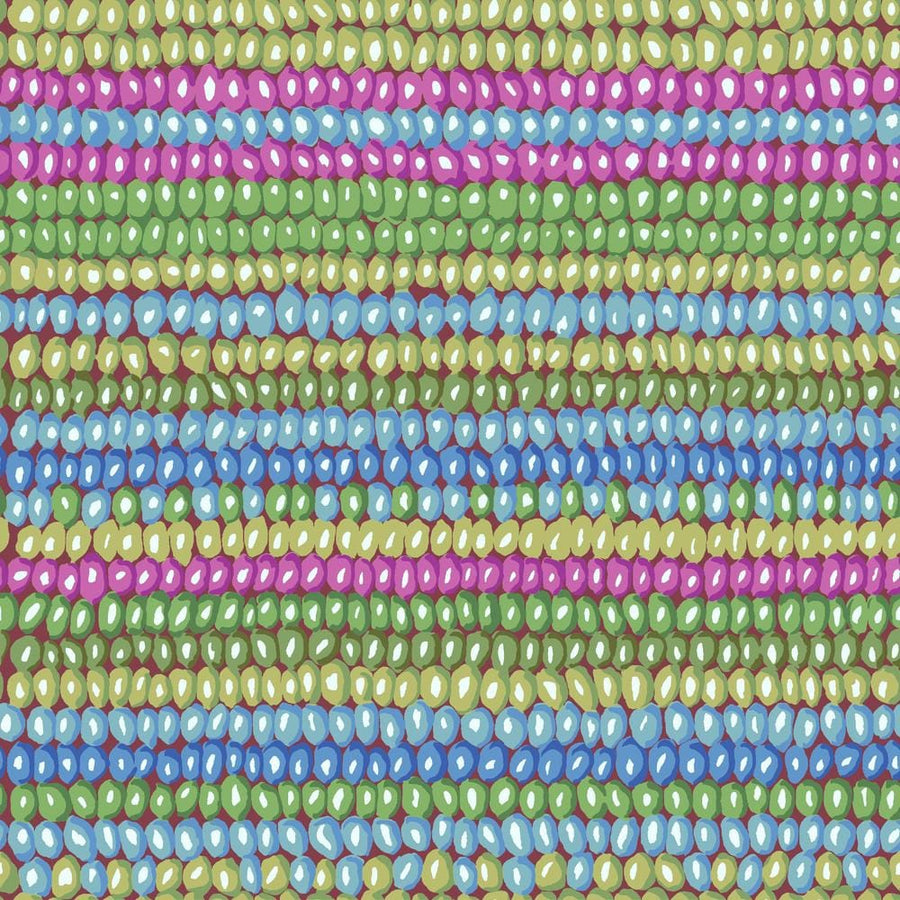 Vintage - Bead Stripe Moss PWGP050.MOSS