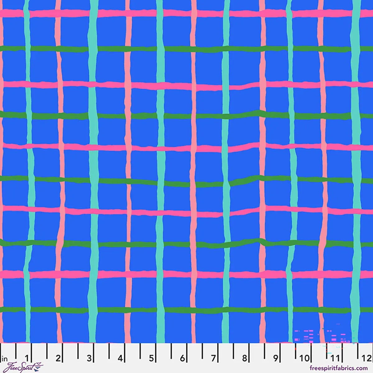Grid Blue - Kaffe Fassett Collective August 2026 PWBM105.BLUE