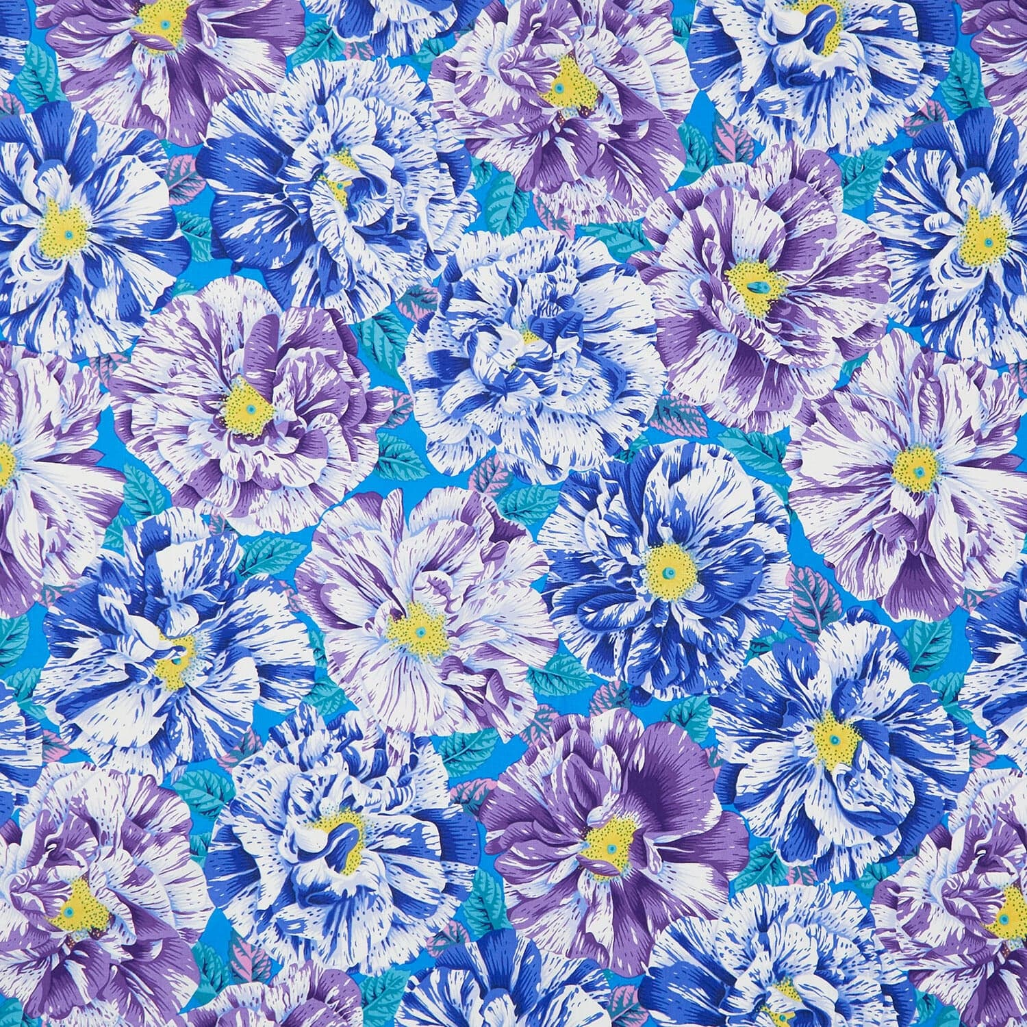 Kaffe Fasset Cotton Fabric - Bouffant Blue (FreeSpirit) PWPJ061.BLUE