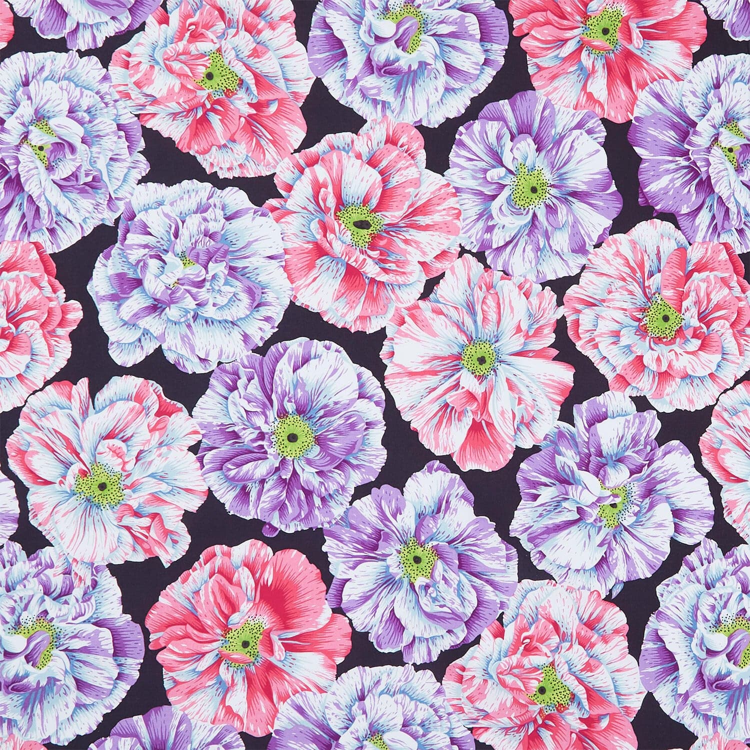 Kaffe Fassett Cotton Fabric - Bouffant Contrast (FreeSpirit) PWPJ061.CONTRAST