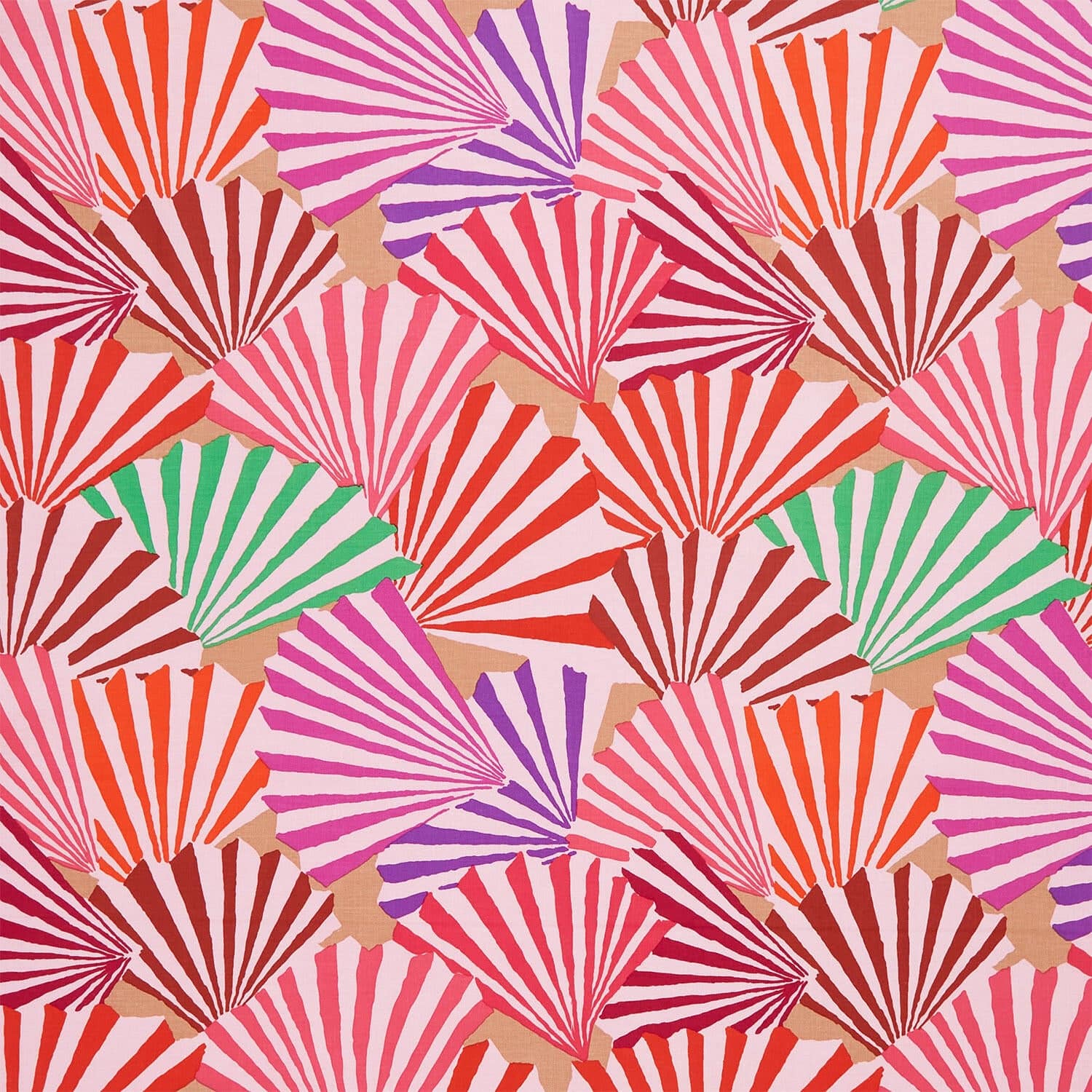 Kaffe Fassett Cotton Fabric - Fanfare Red (FreeSpirit) PWGP211.RED