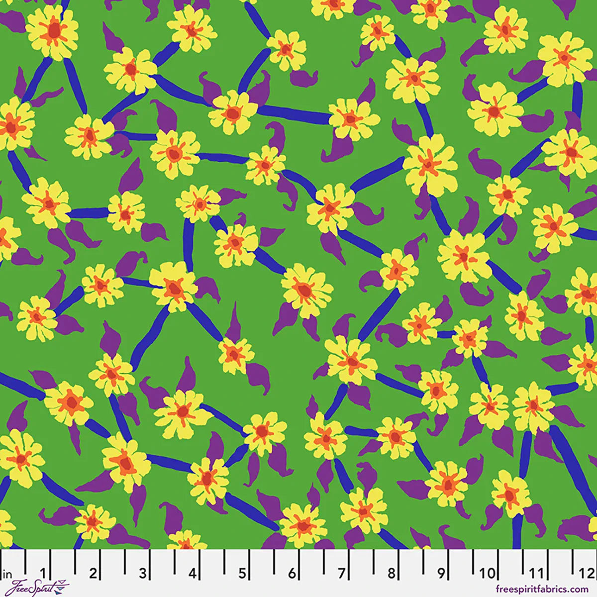 Mayflower Green - Kaffe Fassett Collective August 2026 PWBM106.GREEN
