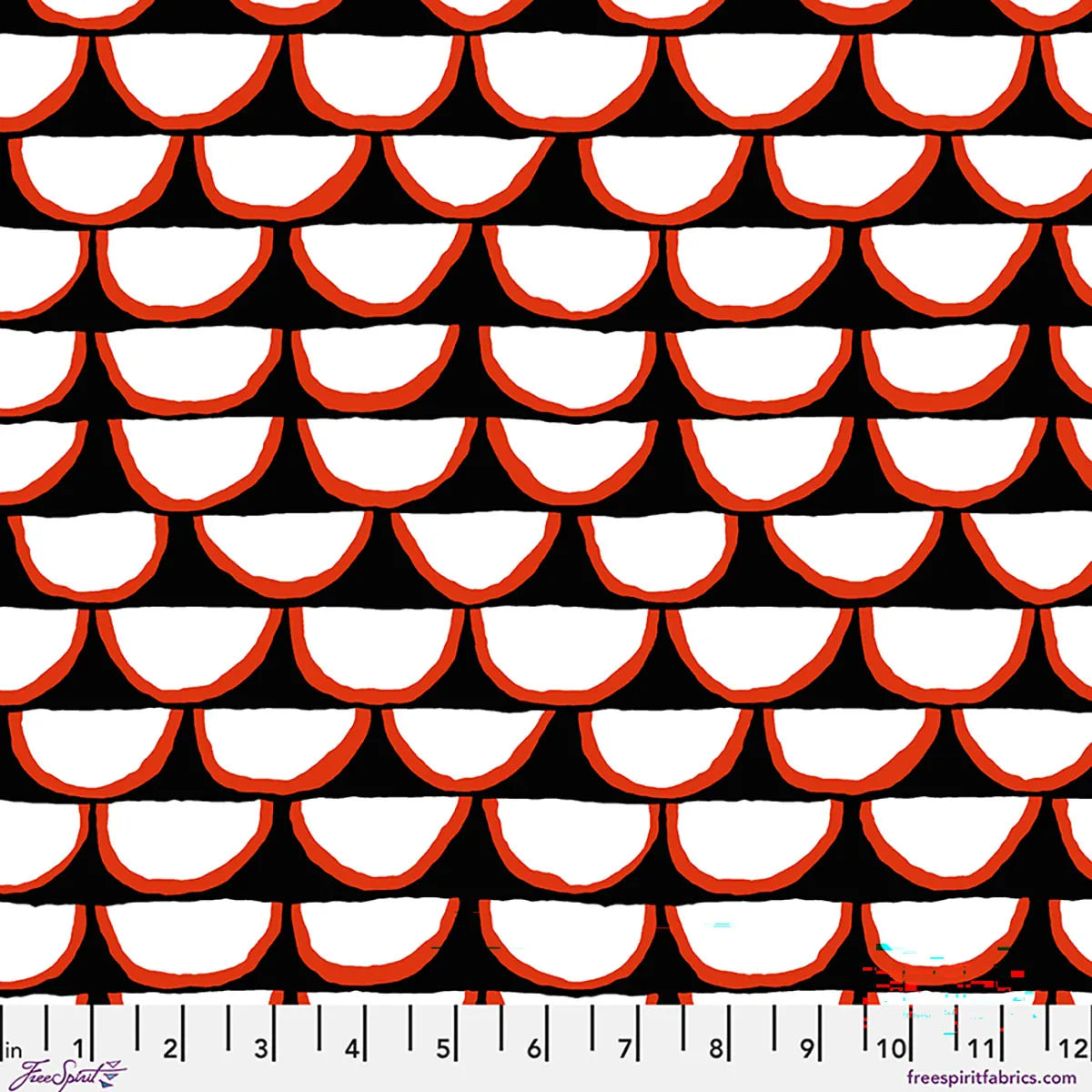 Segments Black - Kaffe Fassett Collective August 2026 PWBM107.BLACK