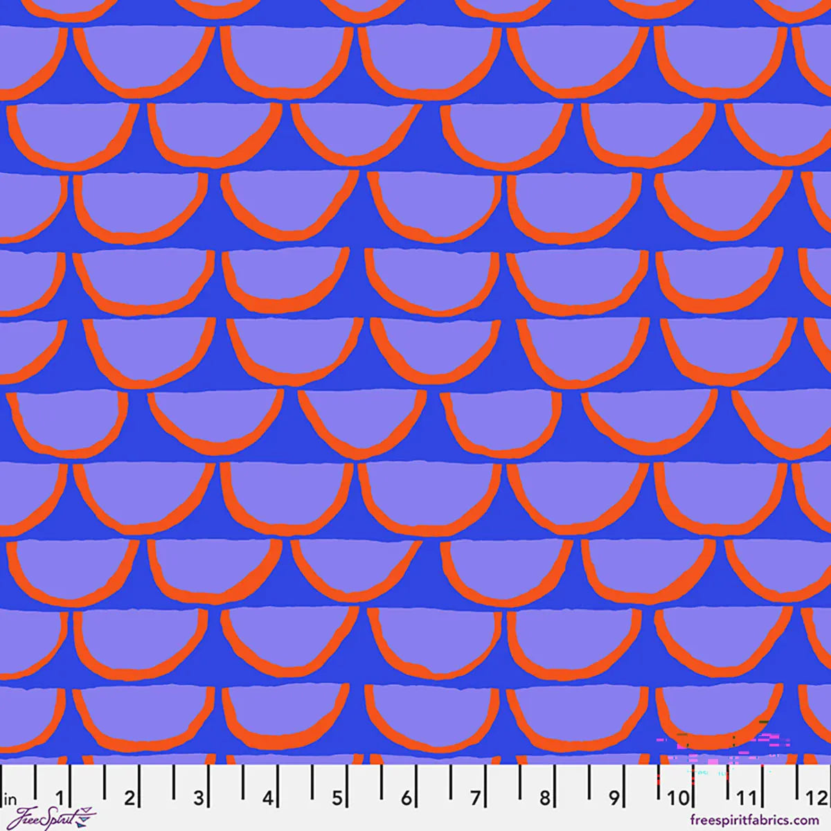 Segments Blue - Kaffe Fassett Collective August 2026 PWBM107.BLUE