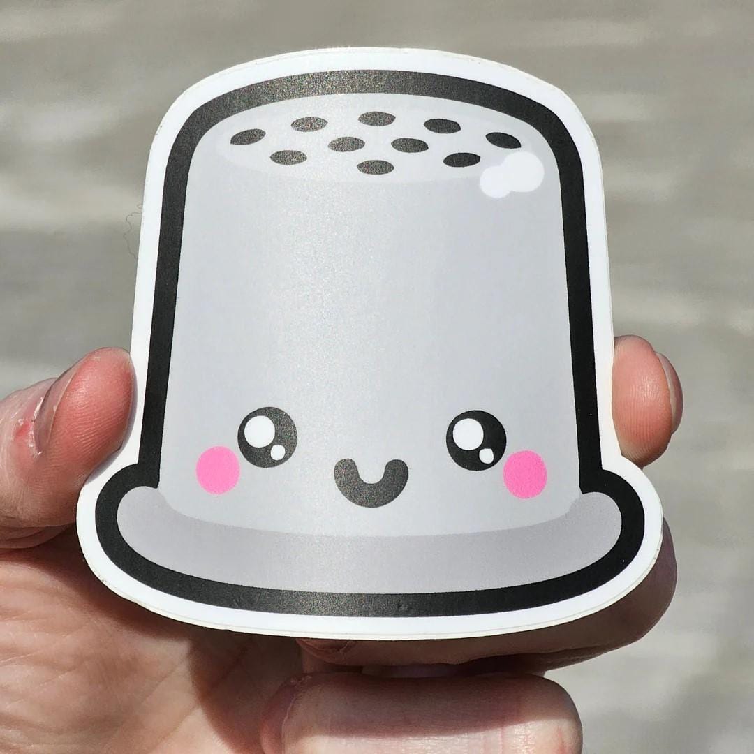 Cute Thimble Sticker VS003