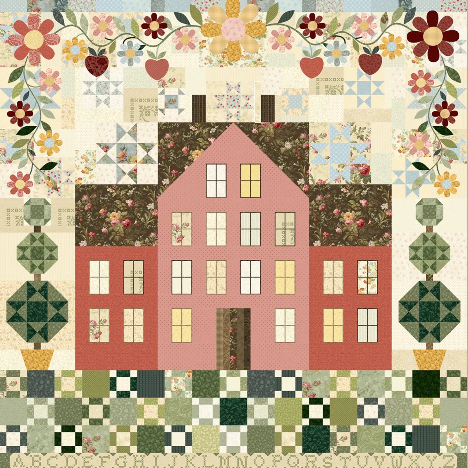Chris Schulte Kathleen's Story Quilt Pattern (Green Light Quilts) KATHSTORY-PAT