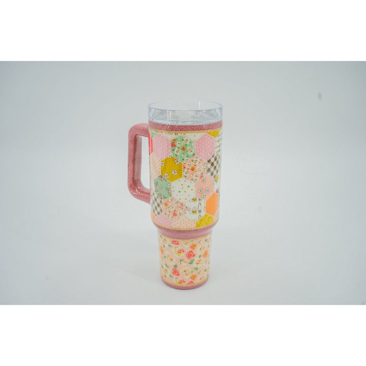 Bloomberry Hexie Pink 40oz. Traveler Cup GG40OZBLOOM