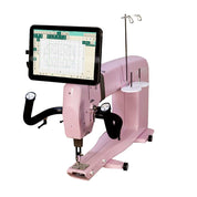 Limited Edition Totally Eighties Pink Amara 20 with Pro-Stitcher and HQ Studio 3 10ft Frame QM00125-10PINK