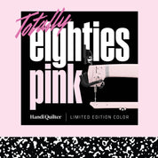 Limited Edition Totally Eighties Pink Amara 20 with Pro-Stitcher and HQ Studio 3 10ft Frame QM00125-10PINK