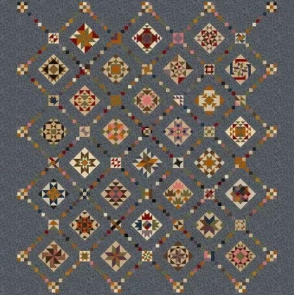 Piecemakers Sampler Quilt BOM Pattern Set- Pam Buda PIECEMAKE-PATT