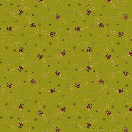 Autumn Farmhouse - Meandering Pomegrante Kiwi 976-66