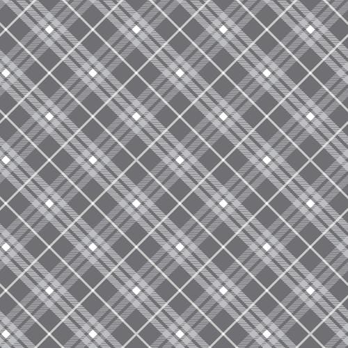 Bias Plaid Basics - Gray 9611-90