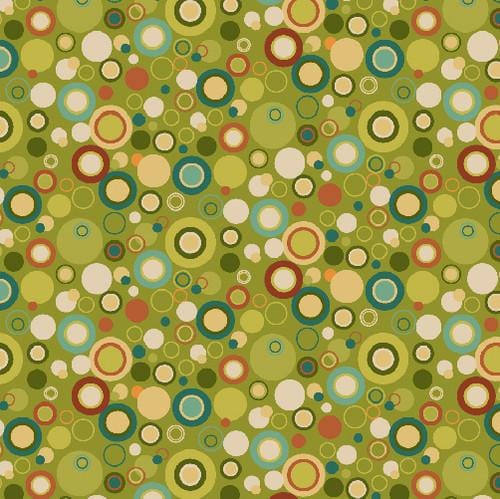 Bubble Dot Basics - Green 9612-66